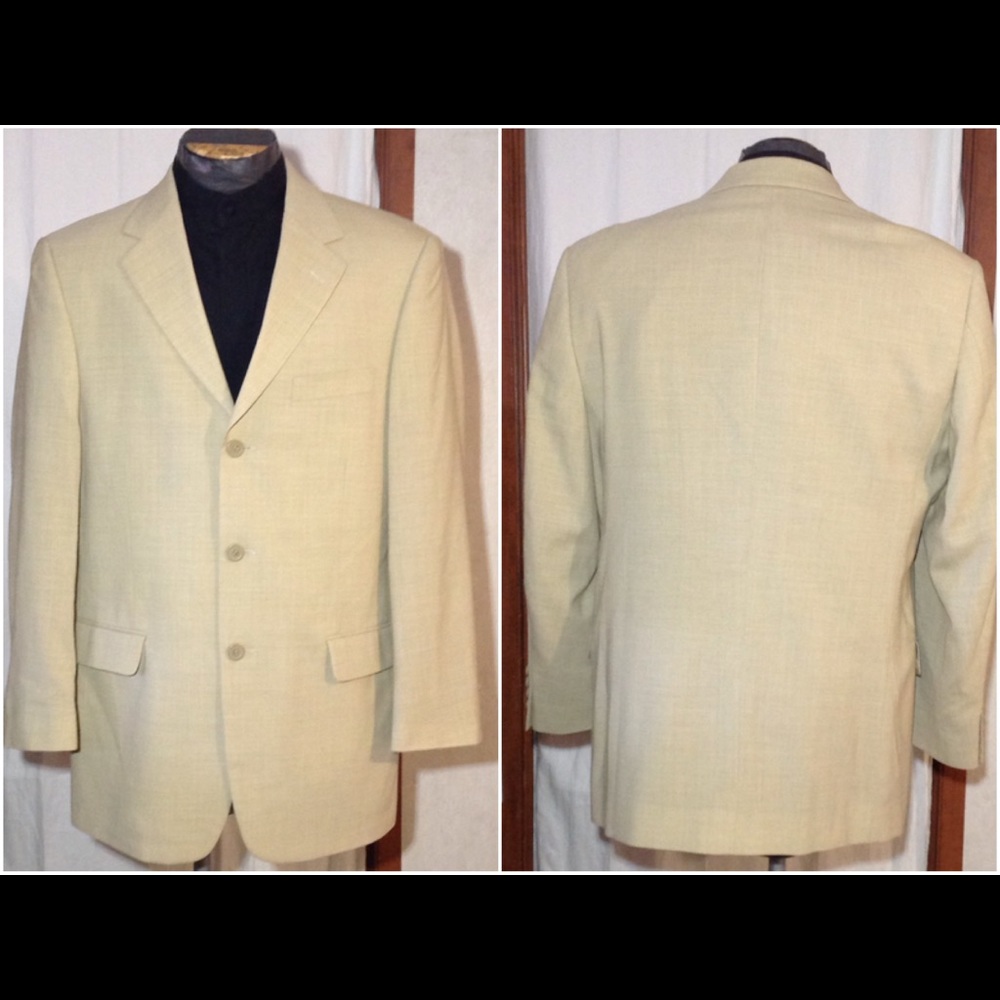Men's Size 40R Andrew Fezza Suit Jacket